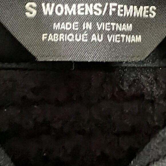 Patagonia black zip up jacket coat size small women’s winter outdoor wear D103 - Picture 4 of 7